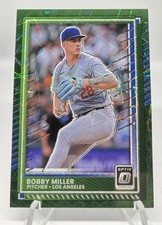 2025 Panini Donruss - Optic Bobby Miller #91 Green Velocity Prizm /149