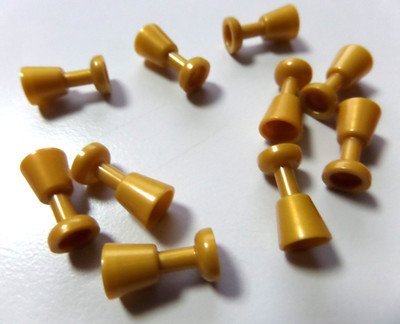 10 x Lego 2343 6269 28657 30002 Kelch Becher Pokal pearl gold 4505990