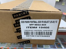 Mega Box Calciatori Panini Select 2025 Astuccio sigillato in fabbrica di 20 scatole