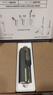Leatherman Garage Batch #009 Adapter Limited Edition -  BRAND NEW IN HAND