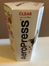 AeroPress Clear Coffee Press Maker Portable Manual Brewer Travel Espresso Style