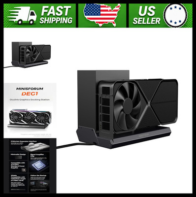 MINISFORUM eGPU Docking Station for External Graphics Card Support
