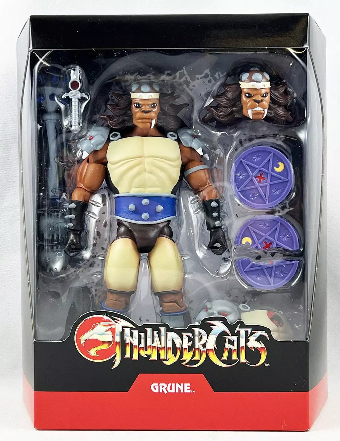 Super7 Thundercats Ultimates Grune Figurine Édition Collector en PVC