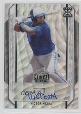 2021 Leaf Metal Draft Silver Wave Victor Mesia #BA-VM1 Auto nd3