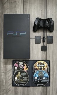 SONY PlayStation 2 (SCPH 30001 R) Console Bundle W/Cables