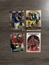 Lot 100 HOF Cards No Duplicates Vintage. MLB, NFL, NBA