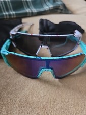  Occhiali da sole 2 Pr bambini giovani outdoor baseball softball sport ciclismo