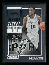 2018-19 Panini Contenders #47 DeMar DeRozan Playoff Ticket #/199
