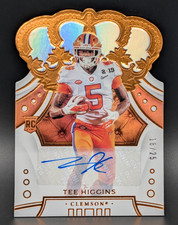 2020 Panini Chronicles Draft Picks  - Tee Higgins - Crown Royale Signatures /15