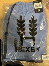 HEXBY Light Blue / Navy Harlequin Shorts Normal Large