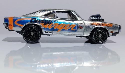 HOT WHEELS 2025 HWVG ZAMAC '70 DODGE CHARGER Spun/ Riveted Loose NFTGARAGE