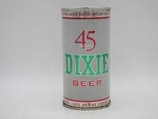 Dixie 45 Brand 10OZ Flat Top Beer Can ( SWEET - TOUGH )