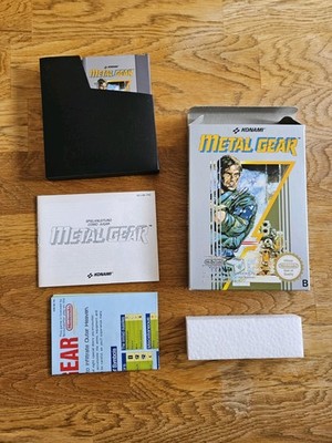 Metal Gear - Nintendo NES - NES-ME-EEC - CIB / OVP - Mit Karte - PAL B