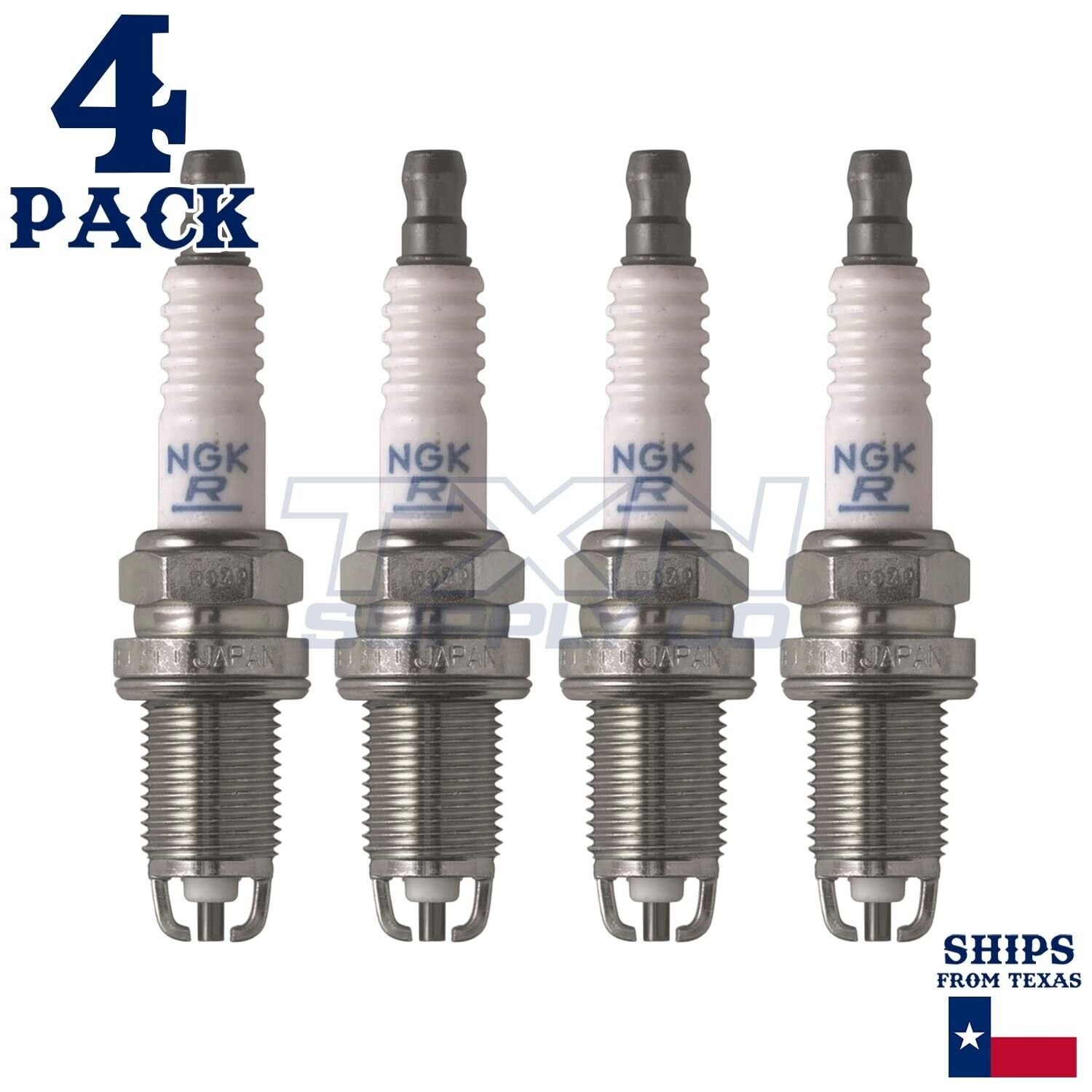 4 Pack NGK Standard Spark Plugs 1995-1998 for Toyota Tercel L4 1.5L