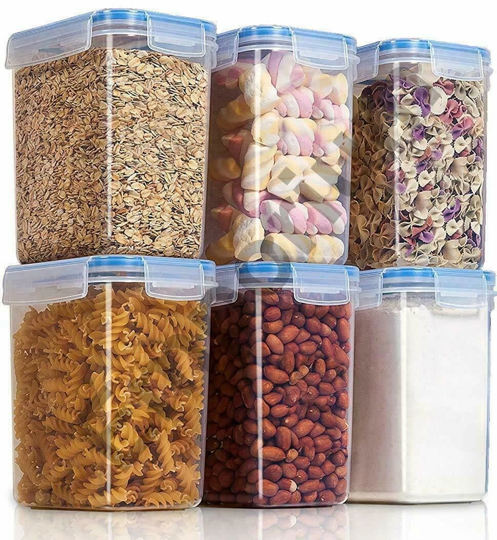 Air Tight Food Storage Containers Storage 1500 ml - 6pcs set