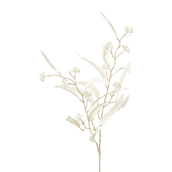 KüNstlicher Eucalypthuszweig, 3Er Set, Farbe Weiß, HöHe Ca. 81 Cm-image
