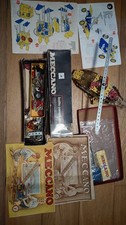 Gros lot de piéces de Mecano jeu ancien
