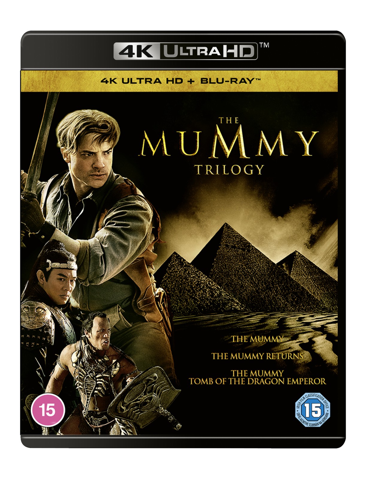 The Mummy/The Mummy Returns/The Mummy: Tomb of the Dragon Emper (4K UHD Blu-ray)