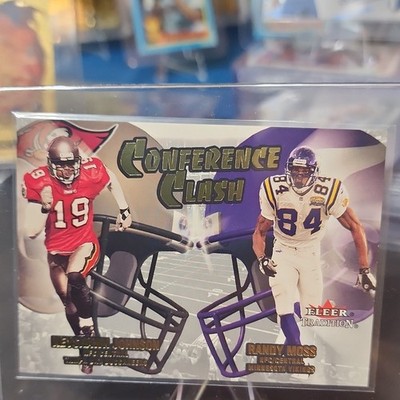 Fleer Tradition Conference Clash #2 Randy Moss Keyshawn Johnson Insert