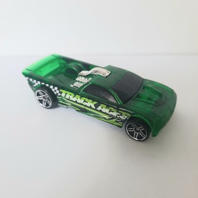 Hot Wheels Bedlam Green Car Track Aces No.116 2006 Top Zustand 
