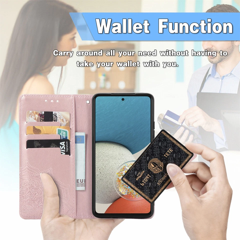 For Oneplus 13 13T Nord CE 4 5 Nord N30 SE Wallet Flip Leather Phone Case Cover - Image 2 of 4