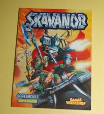 Gorkamorka  - Skavanob - Digganob, Digga Nob Italian  - Rules Rulebook,
