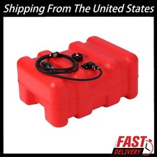 14 Gallon 55L Portable Marine Fuel Tank Outboard Boat Motor Gas Tank with Hose