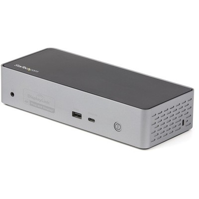 StarTech USB C Dock - 4K 60Hz Quad Monitor DisplayPort & HDMI Docking Station