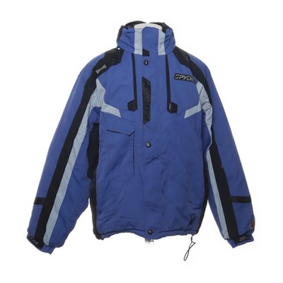 Spyder, Skijacke, Herren, Größe: 2XL, Blau/Schwarz/Weiß, Polyamid/Polyester #S5a