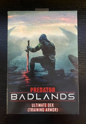 PREDATOR BADLANDS ULTIMATE DEK TRAINING ARMOR 7'' ACTION FIGURE NECA 2026 SEALED