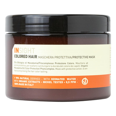 Insight Colored Hair Protective Mask 16.9 0Z. Densan Natural Mint Oil Treatment