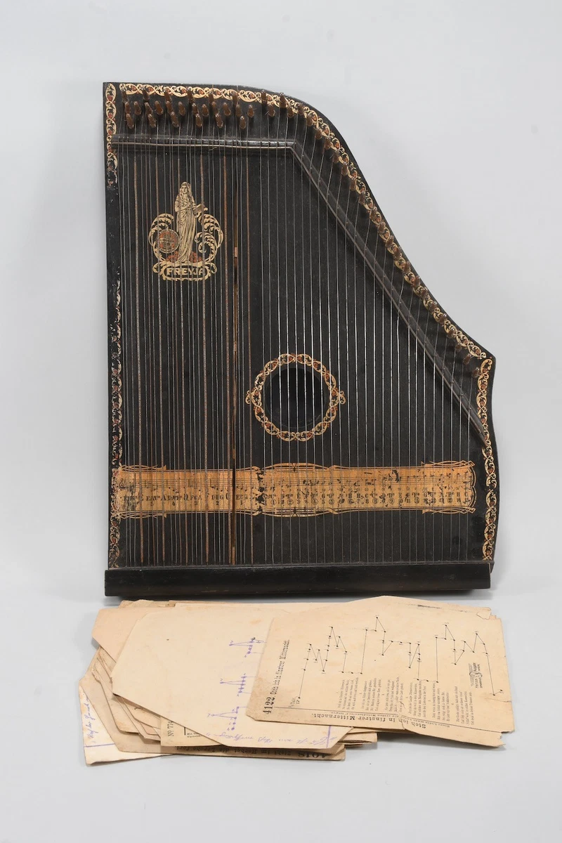 老式自鸣筝、齐特琴| eBay