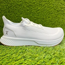 Flux Adapt Runner White Gum Mens Size 8.5 Womens Size 10 Walking Knit Shoes