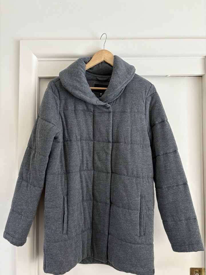 Women’s Hurley Grey Jacket Coat  Size M Lightly Padded