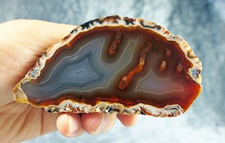 💎💎💎 FIRST CLASS !!! 💎💎💎 größerer Achat Soledade Brasilien 💎💎💎068BR