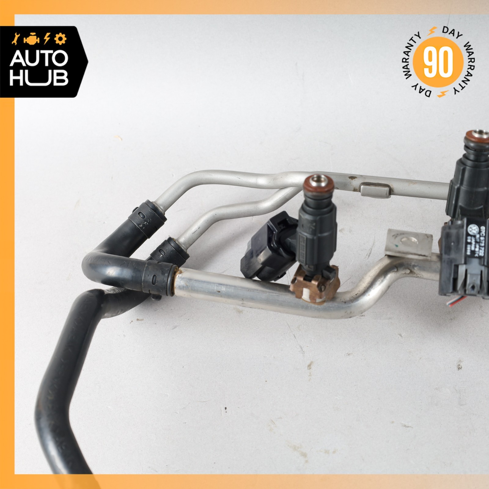 03-13 Bentley Continental GTC GT Flying Spur 6.0L W12 Fuel Injector Rail OEM