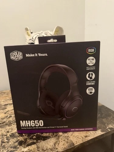 Cooler Master MH650 Gaming Headset with RGB Illumination, Virtual 7.1 Surround
