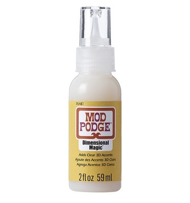 Mod Podge Dimensional Magic (2-Ounce), CS11215 Clear Pack of 1, Multicolor
