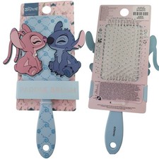 Disney Stitch & Angel Paddle Hair Brush Detangling Anti-Slip Grip Primark Design