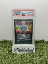Panini Prizm Quinn Ewers Rookie Auto Green Shimmer /5 PSA 10 # 307 (5/5)