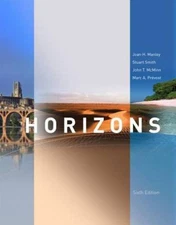 Horizons, 6th Edition (World Languages) - Hardcover By Manley, Joan H - GOOD