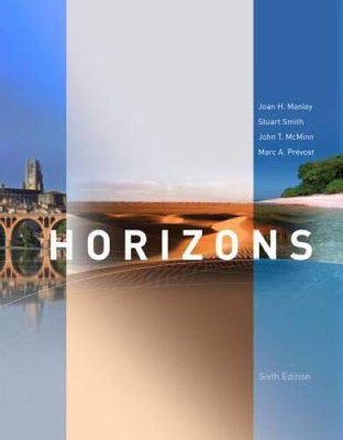Horizons, 6th Edition (World Languages) - Hardcover By Manley, Joan H - GOOD