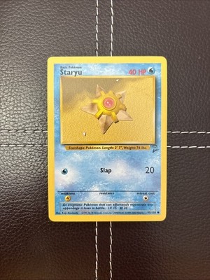 Pokemon TCG - Staryu - 95/130 - Base Set 2 - MP Common (2000)