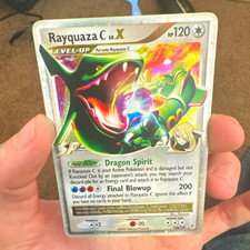 The Pokémon Company Rayquaza C Lv.X 146/147 Supreme Victors Holo Rare 120 HP on eBay
