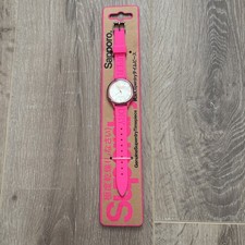 Image of Superdry Women’s Sapporo Watch SYL151P BNIB Pink Silicone Strap