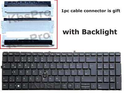 Für HP Elitebook 850 G7 850 G8 855 G7 855 G8 Tastatur Deutsch Backlit Keyboard