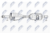 NTY NPW-HY-543 Antriebswelle Vorne Rechts FüR Hyundai