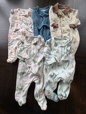 Carter s Just One You Baby Boy 3M Sleeper Lot 5 Dinosaur Animal Footed Pajamas