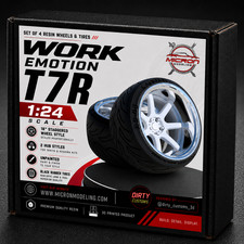 124 Work Emotion T7r 18 Wheels Tires For Jdm Nissan Toyota Honda Mazda Bmw