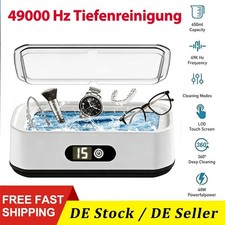 Ultraschall Reinigungsger&auml;t Automatisch Ultraschallreiniger Uhren Brille Schmuck